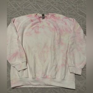 Tie-Dye Adult Large Crewneck Sweatshirt